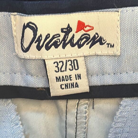 Virginia Cavaliers Golf Pants Mens Blue All Over Ovation Game Changer W32 L30 - Picture 5 of 7